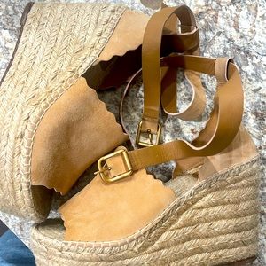Chloe platform Sandals